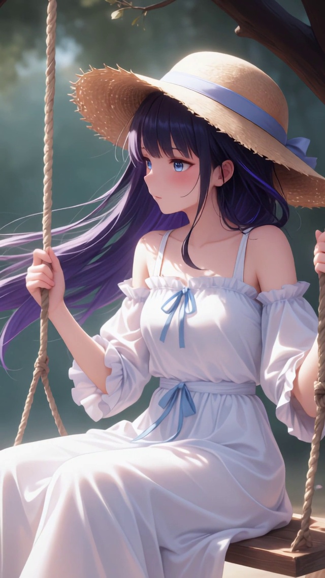 花下少女
