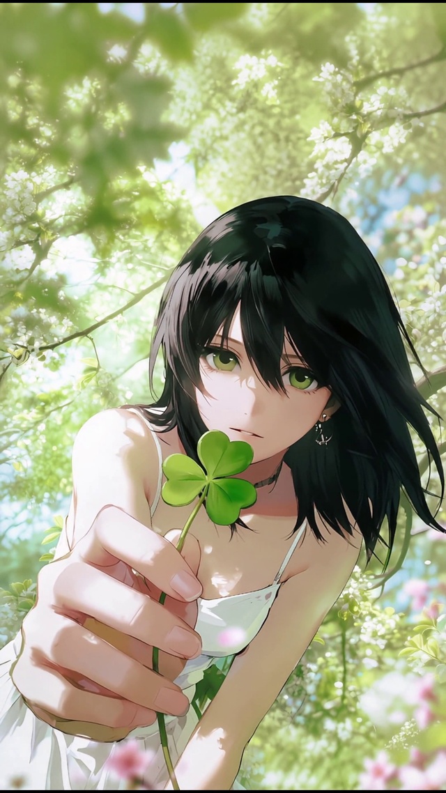 三叶草少女