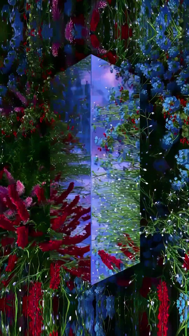 镜中花