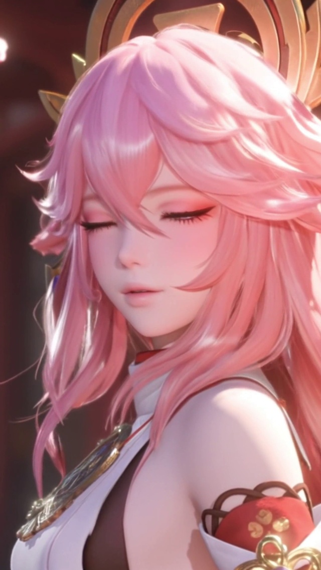 樱花树下的八重神子