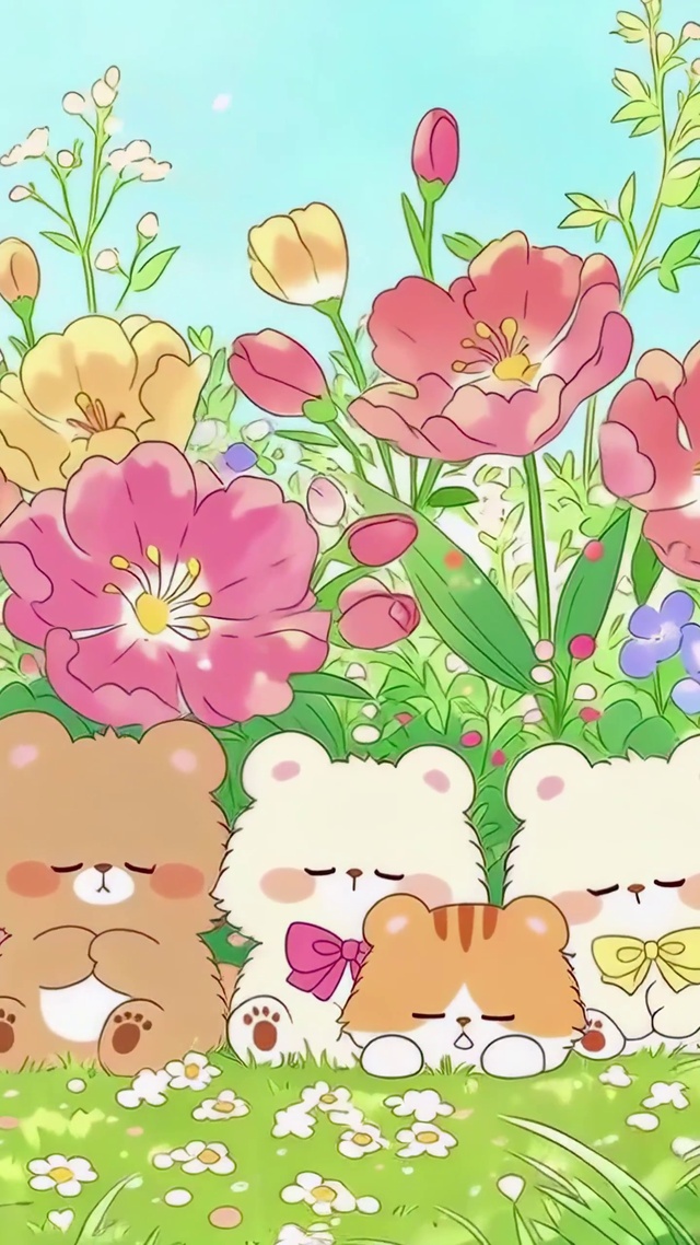 小熊猫咪的花田小憩