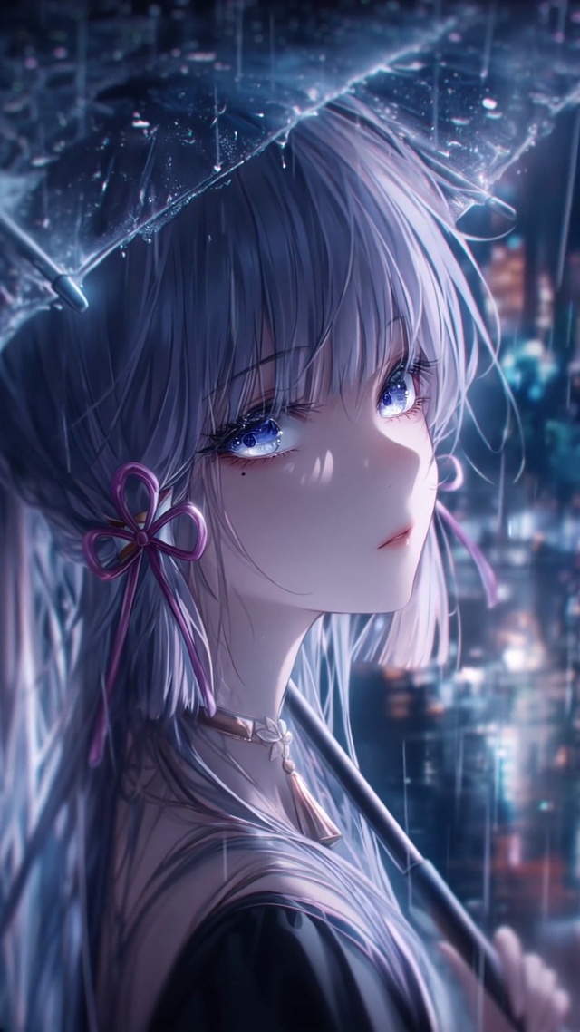 神里绫华/雨落