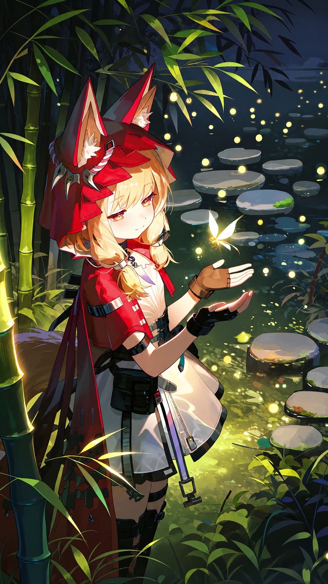 明日方舟终末地 洛茜 竹林小径