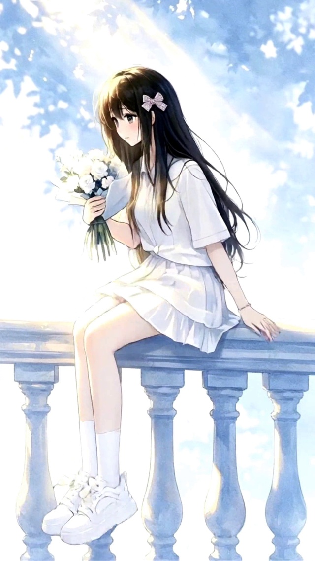花束女孩