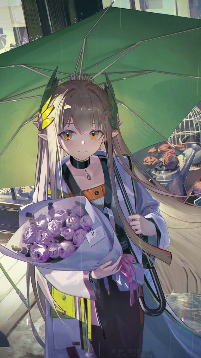 【明日方舟】缪尔赛思 雨夜