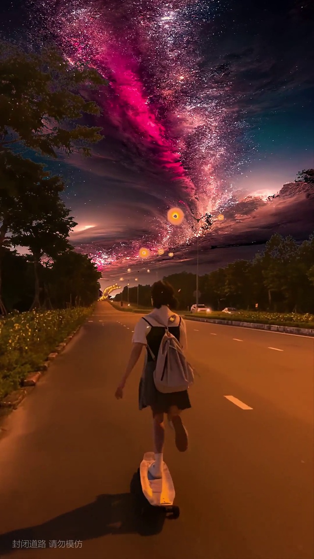 炫彩天空