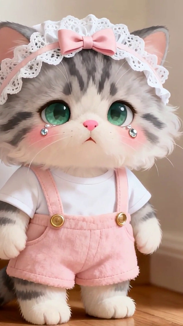 伤心猫咪