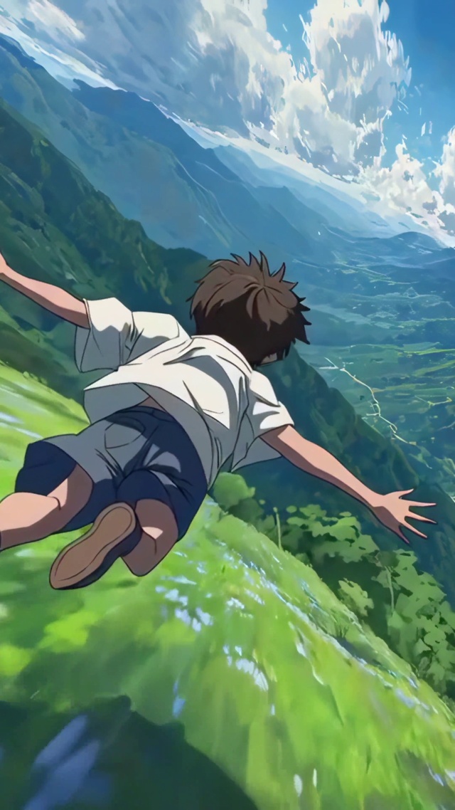 少年飞翔