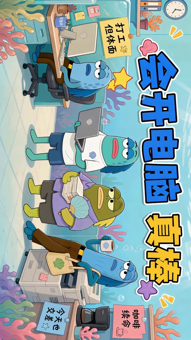 比奇堡路人鱼打工人