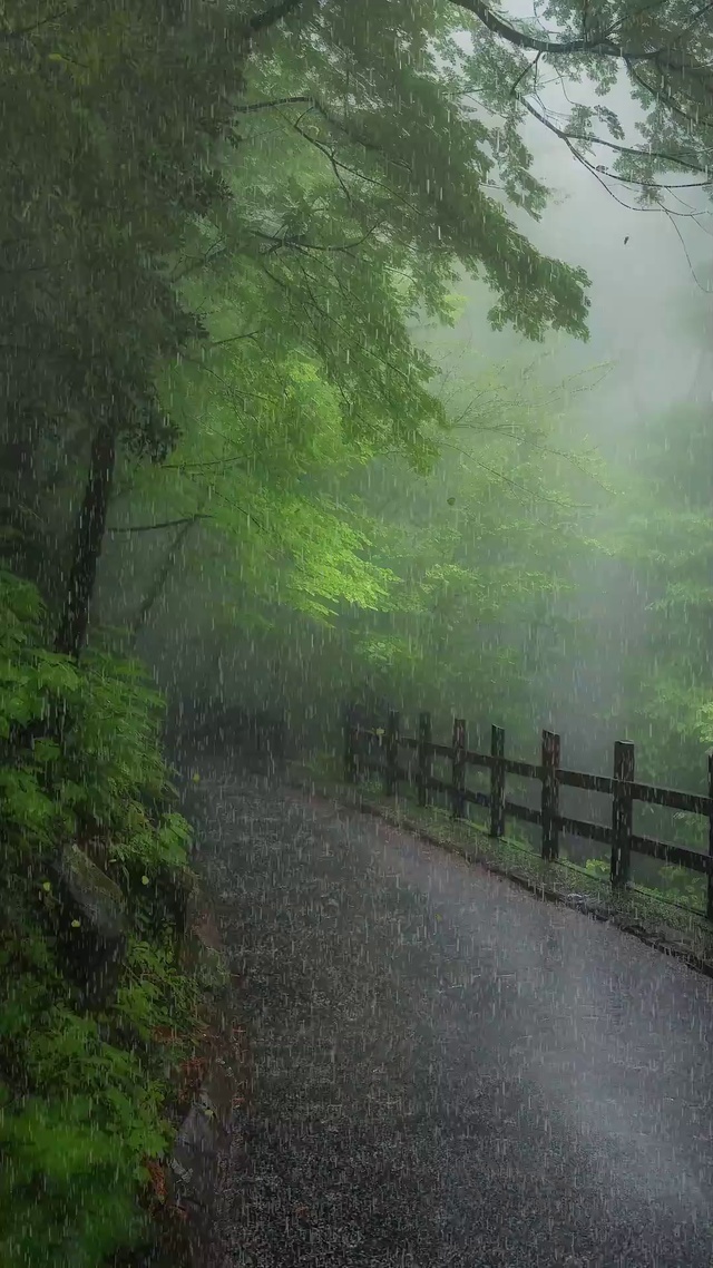 治愈山林雨