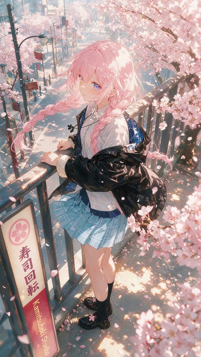 樱花女孩