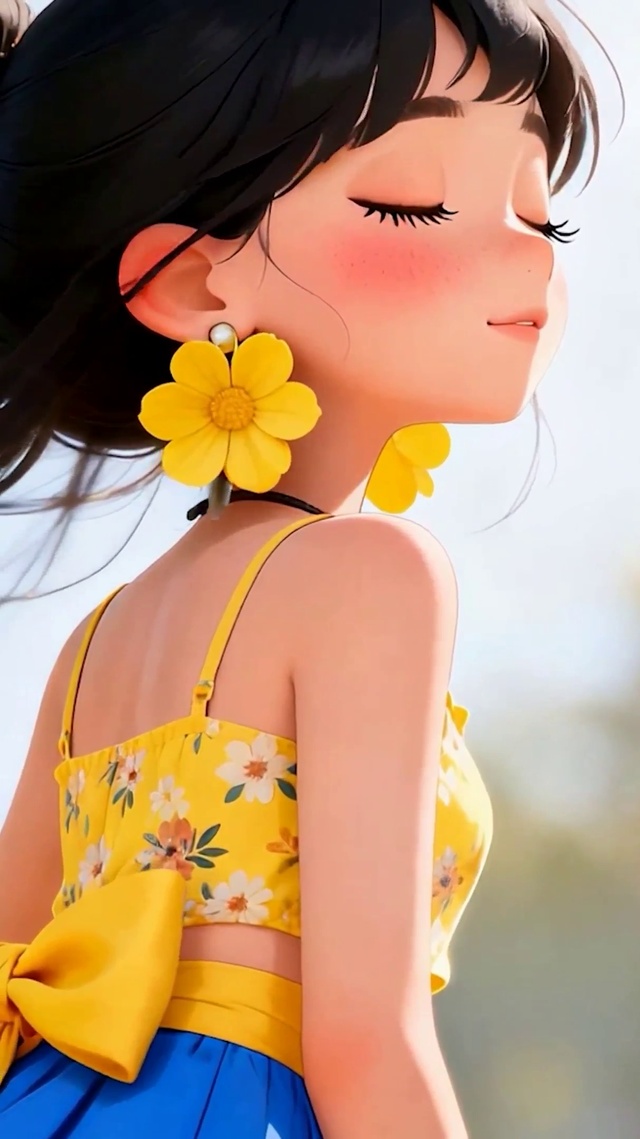 可爱女孩