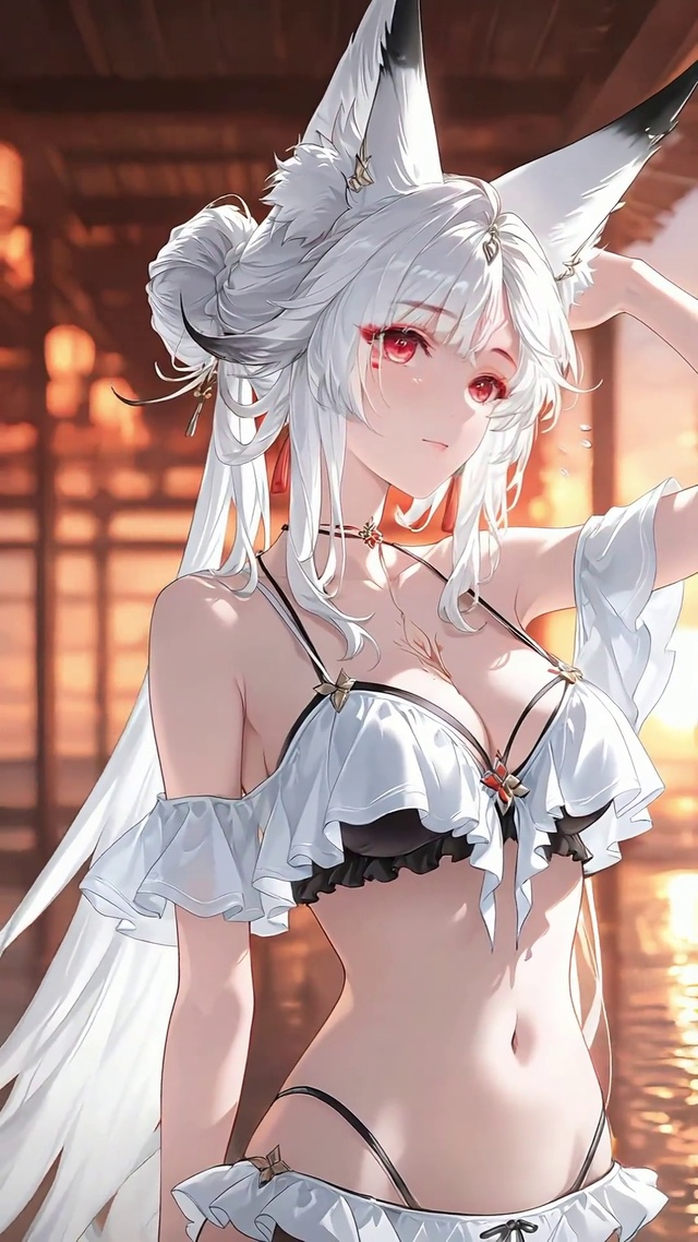 心月狐丨轻悠海滩丨