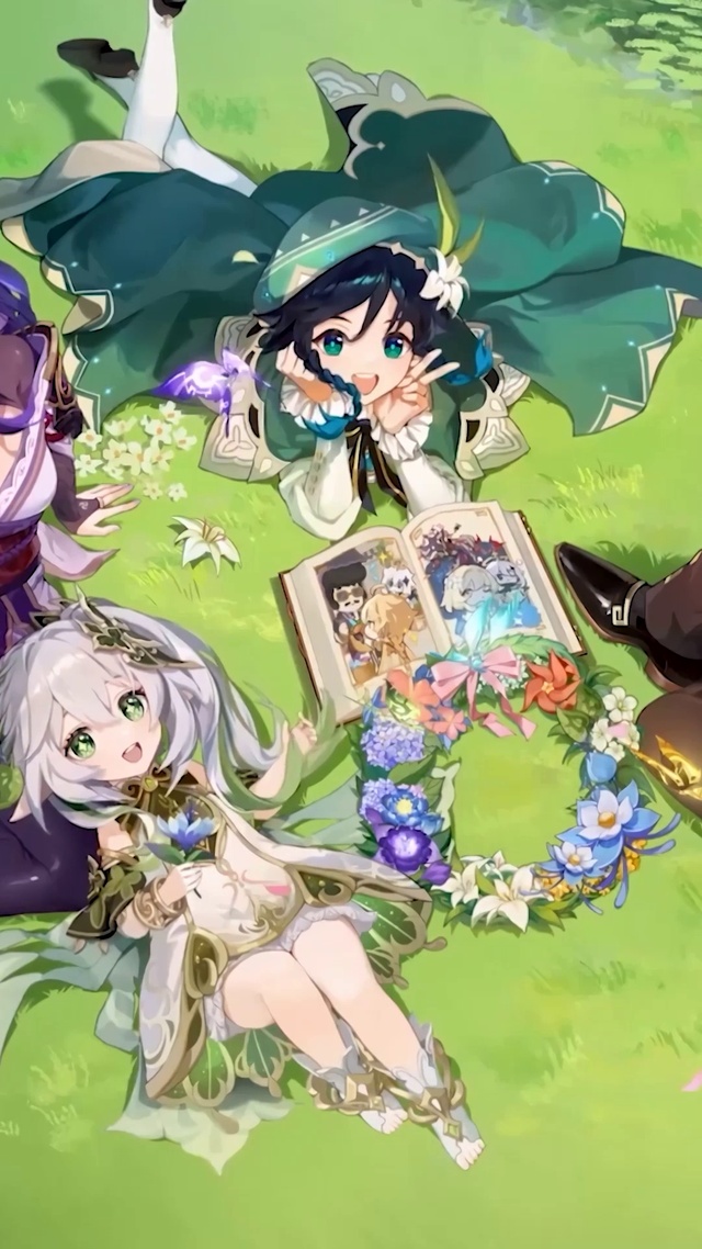 原神3.1周年温迪纳西妲