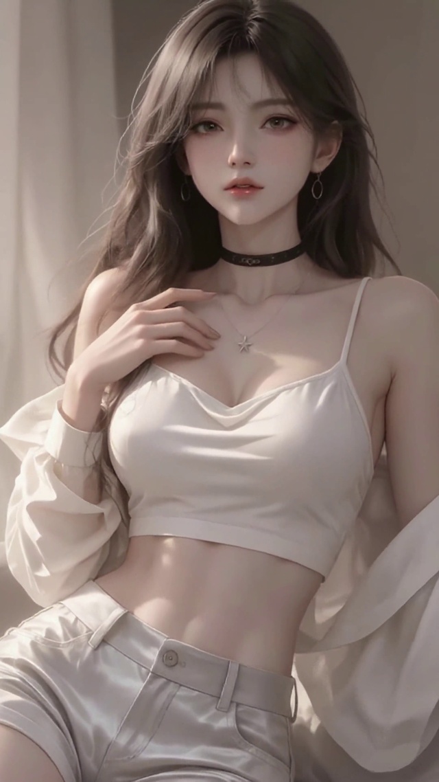 居家慵懒清纯美女