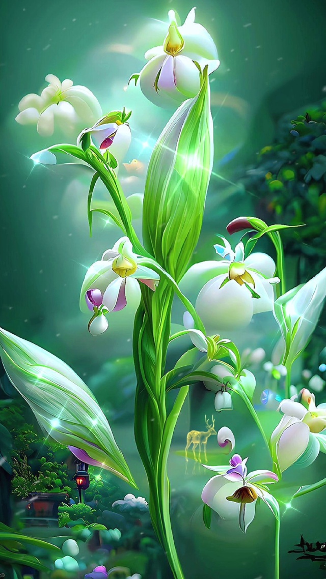 护眼铃兰花