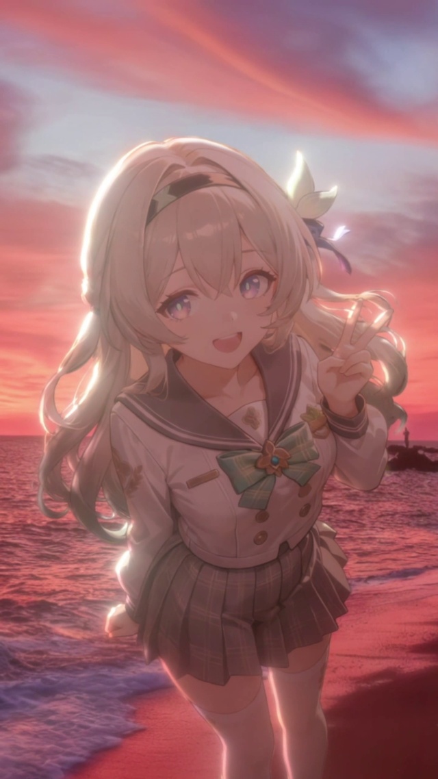 流萤落日