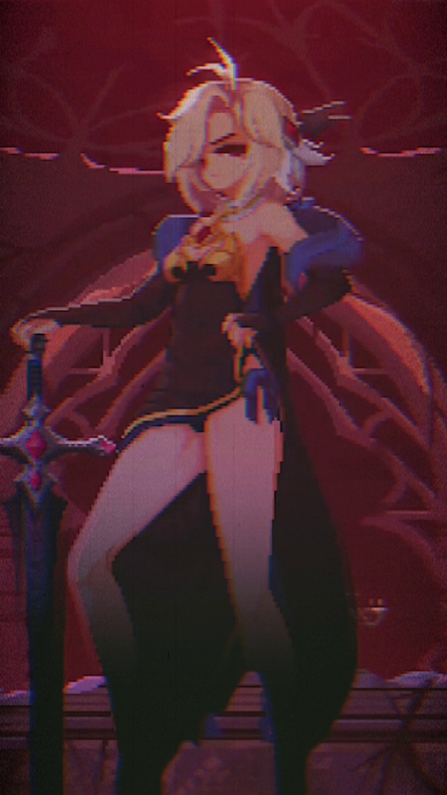 像素女角色