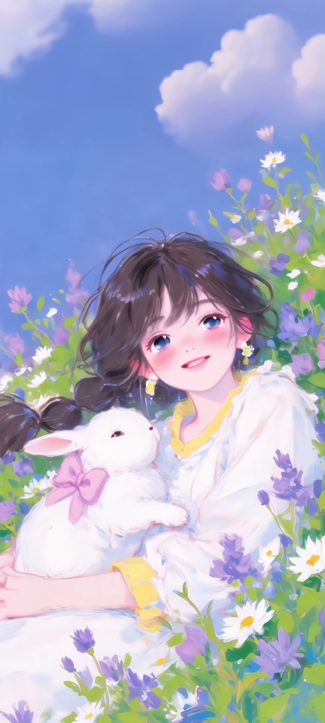 花田少女·白兔与星夜浪漫