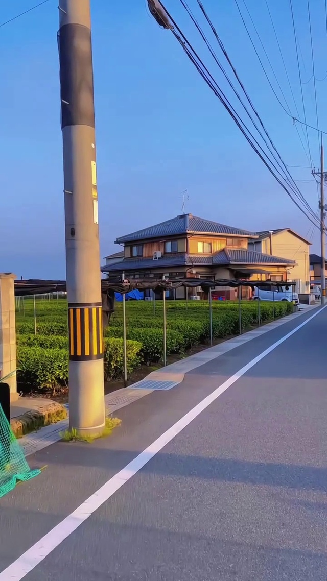 日式街道治愈风景