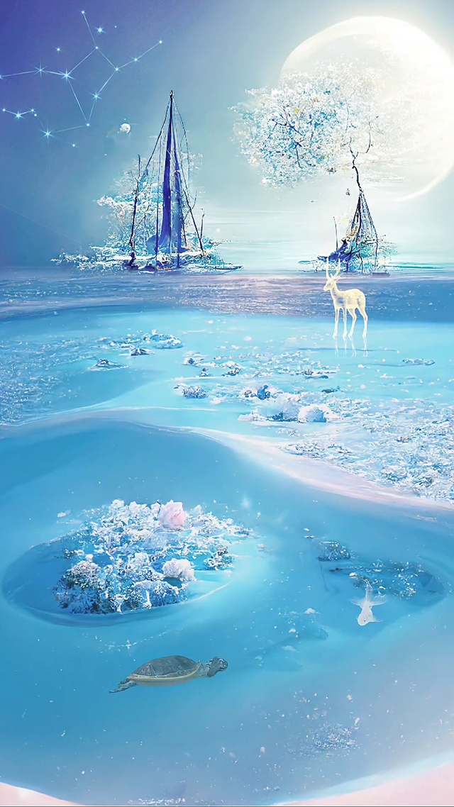梦幻蓝色海洋