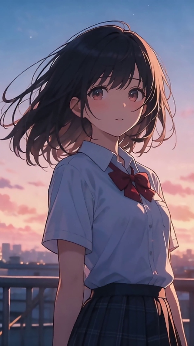 天台少女