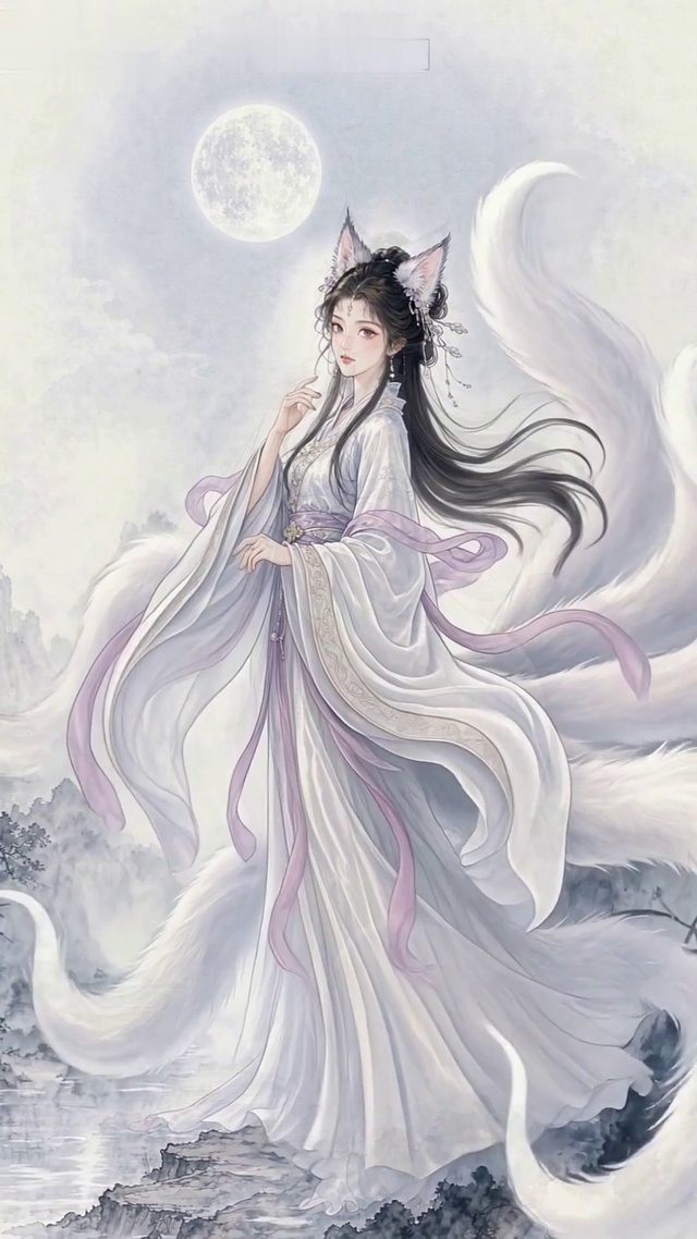 九尾狐妖姬·月下