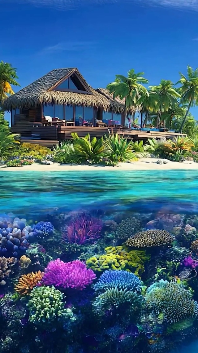 海岛小屋