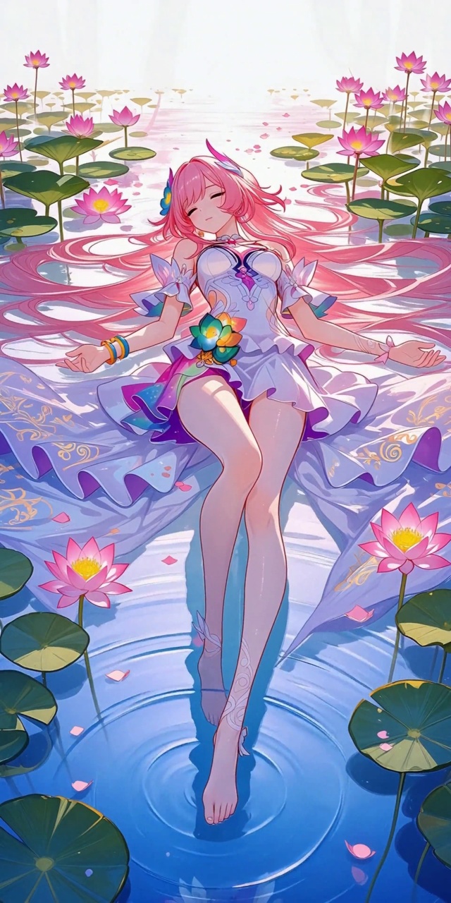 荷塘涟漪·昔涟