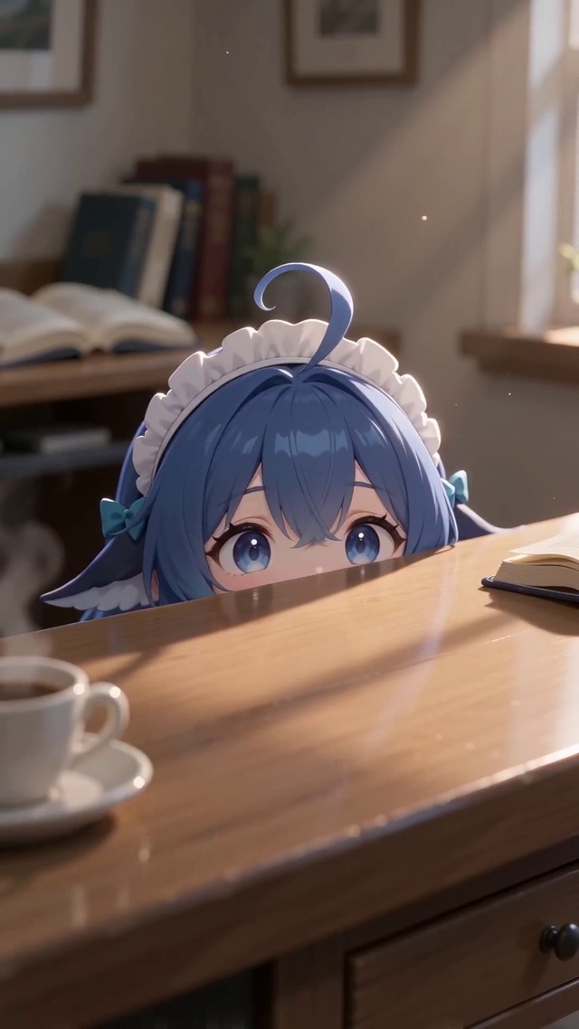 萌妹探头记