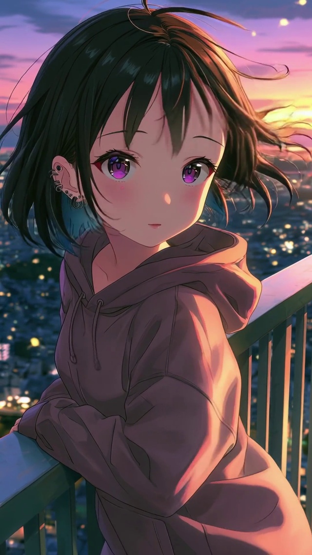 二次元可爱女孩