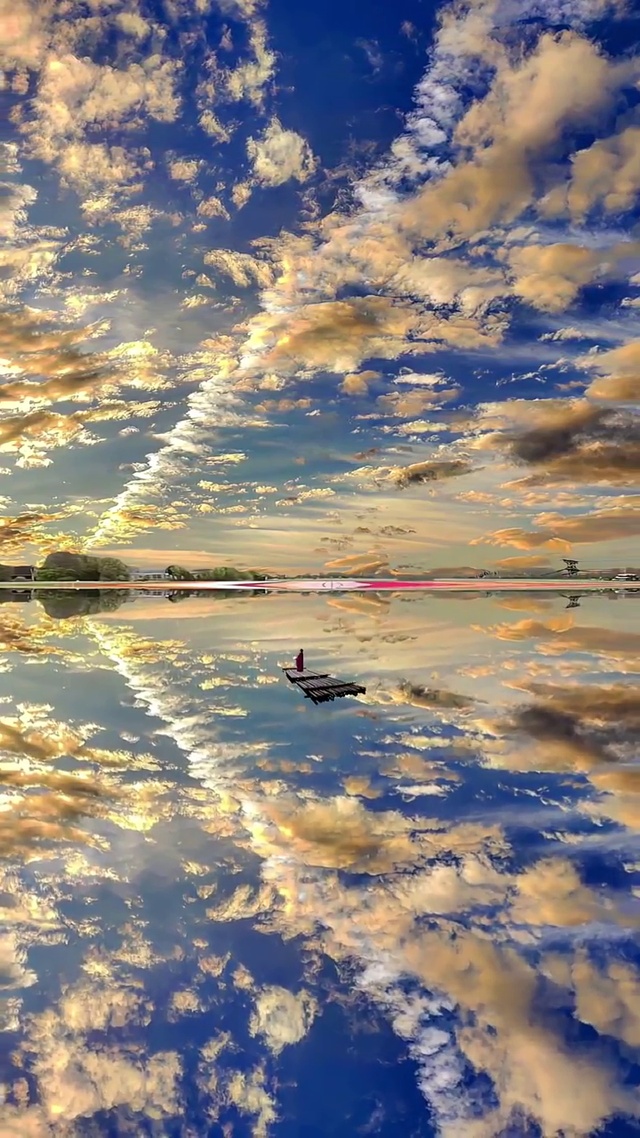 水天一色相连接