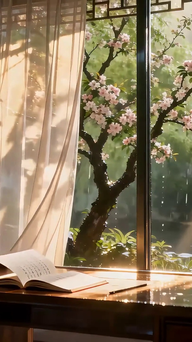 古风雨天
