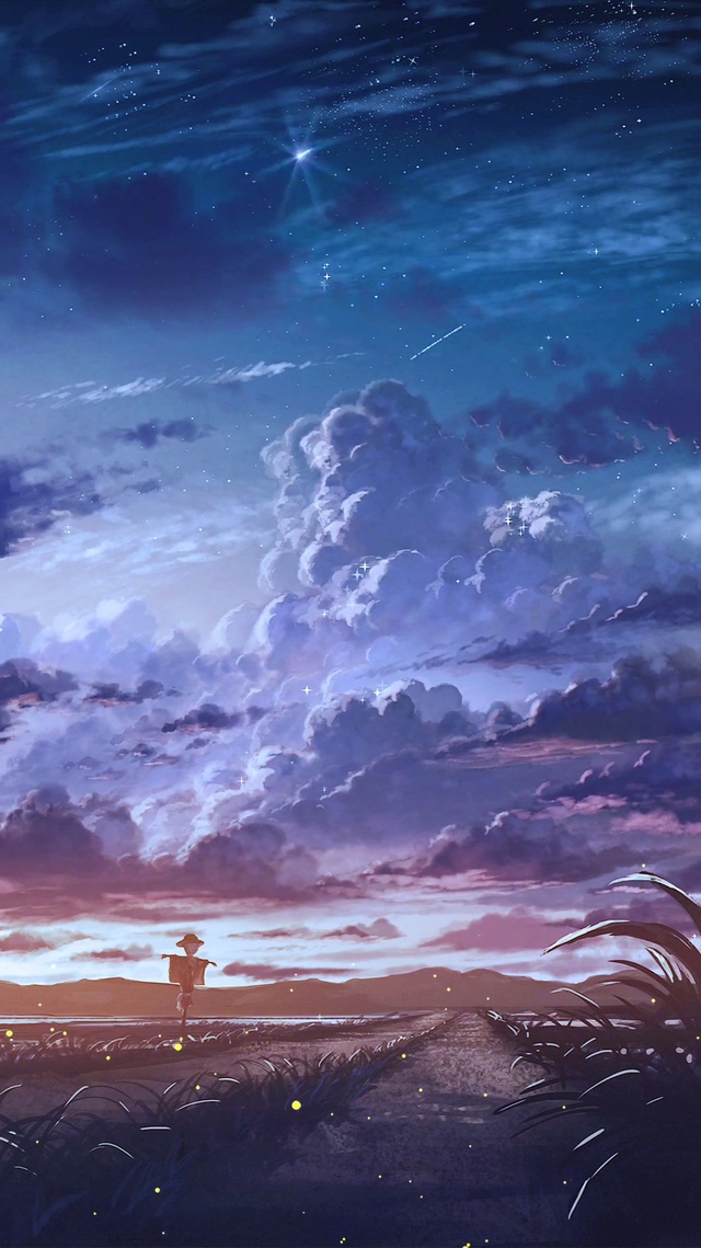 田野星空-时间变化