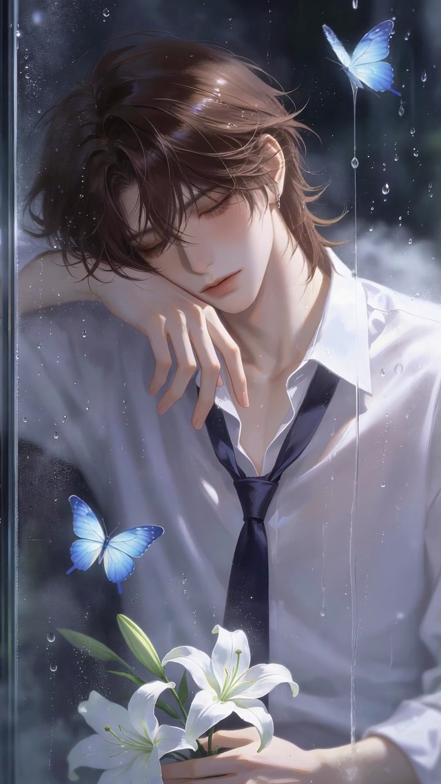 帅气少年
