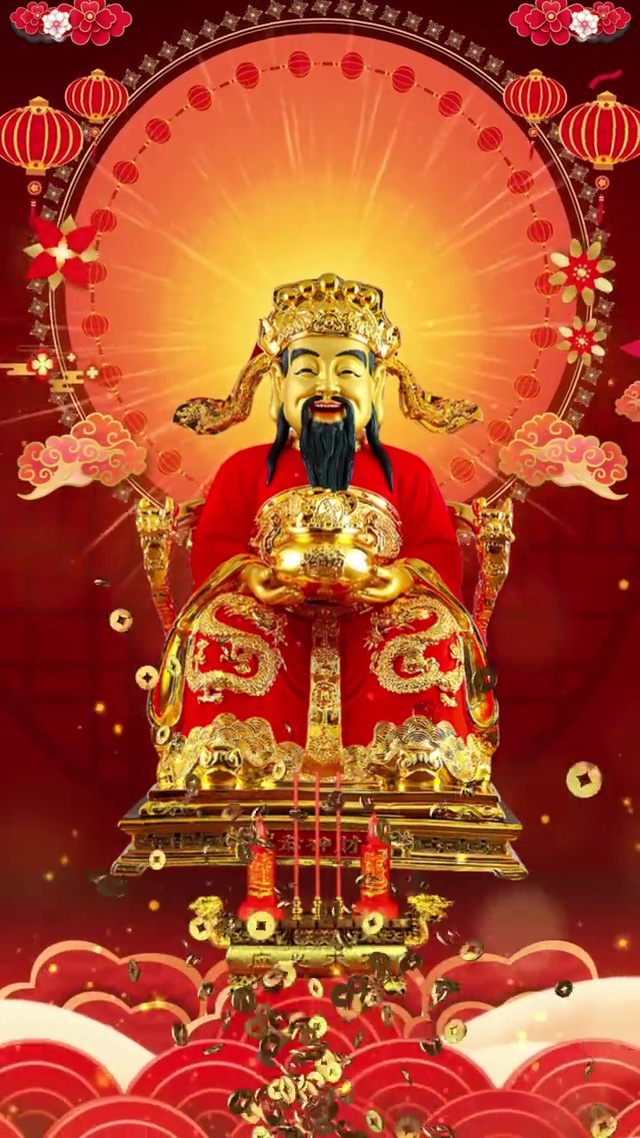 财神驾到，接财神！