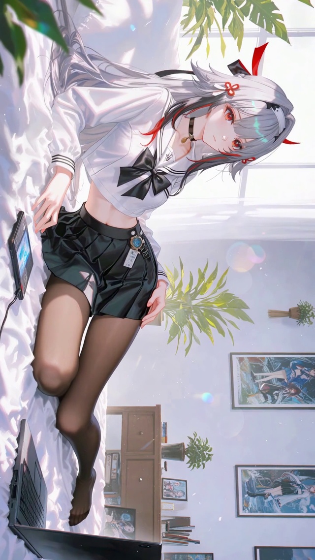 窗边JK女孩叶瞬光