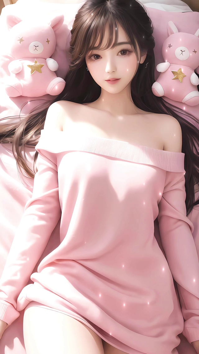 粉色卡哇伊妹子