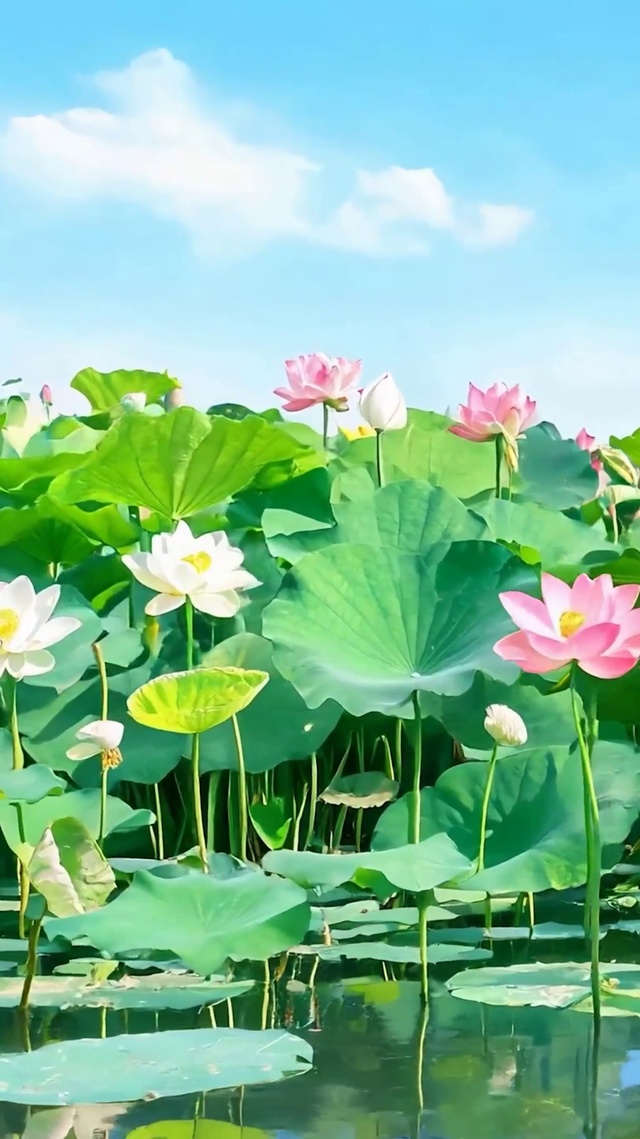 夏天荷花