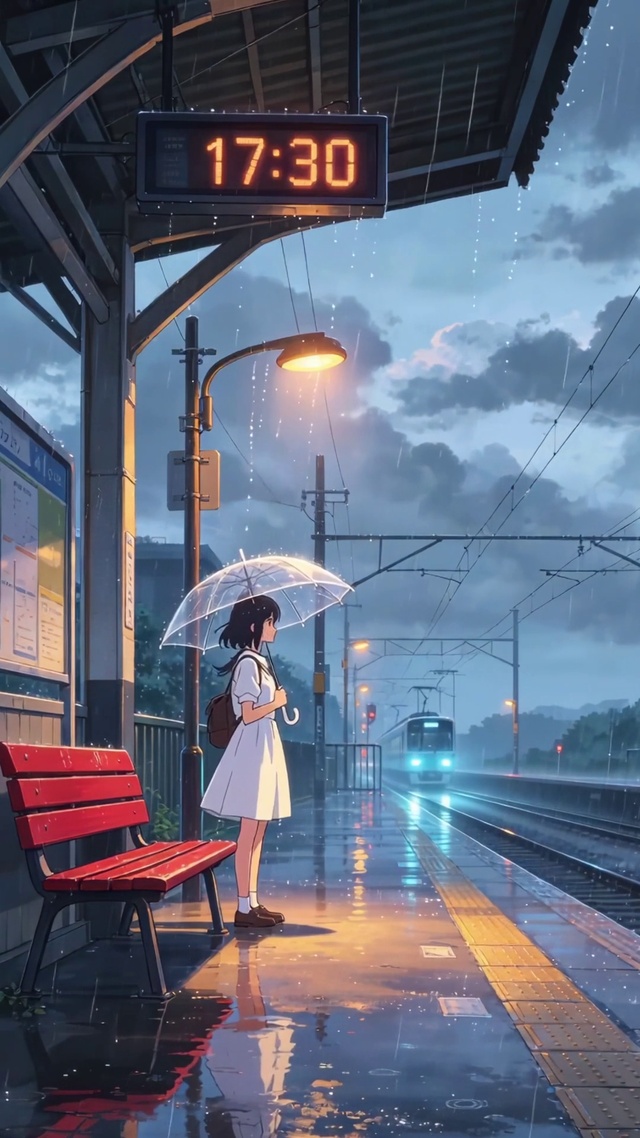 车站女孩