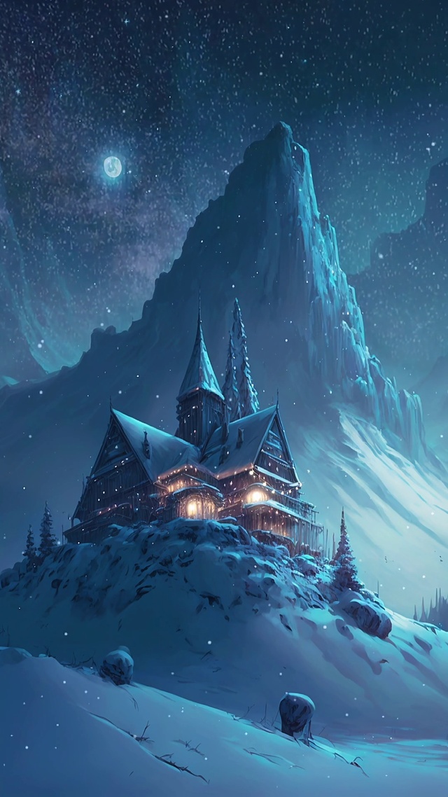 唯美雪山