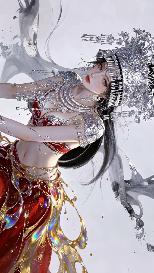 银冠华裳女神