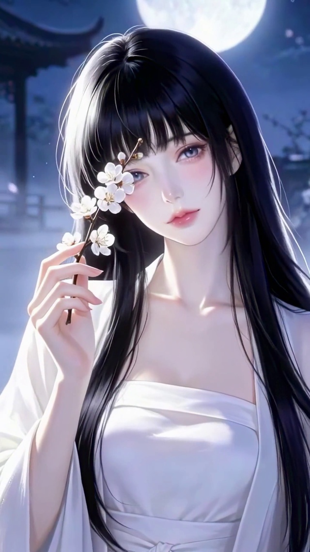 纯欲系清冷古风美人