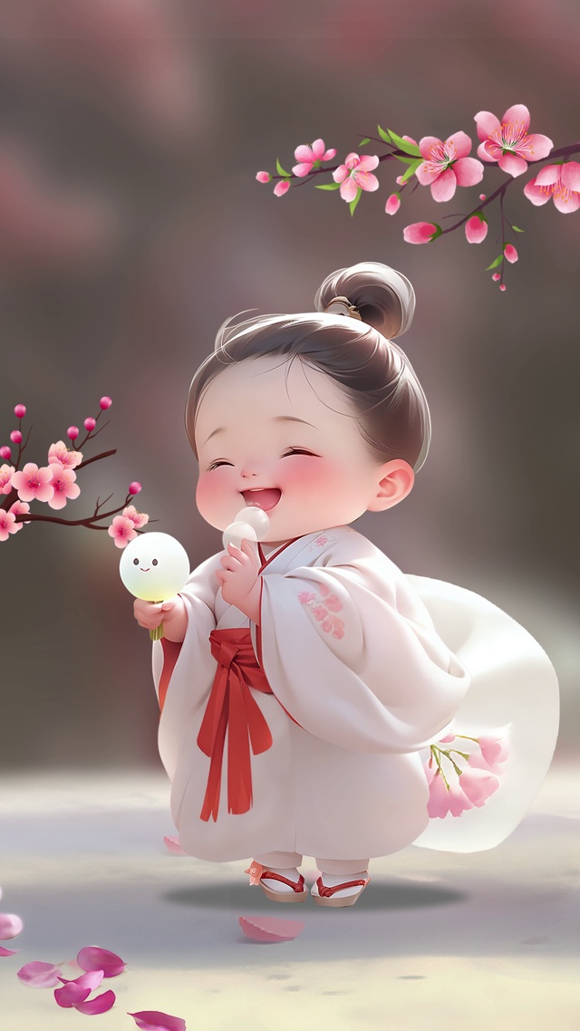 樱花小女孩