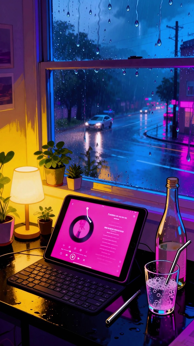 雨天的氛围感