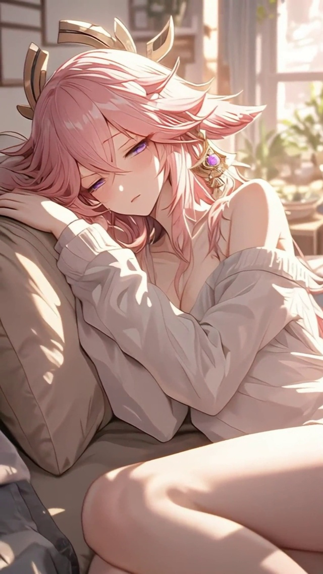 八重神子丨惬意午后丨