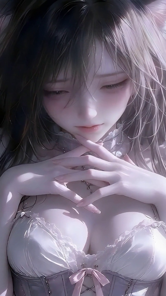 羞涩猫耳少女