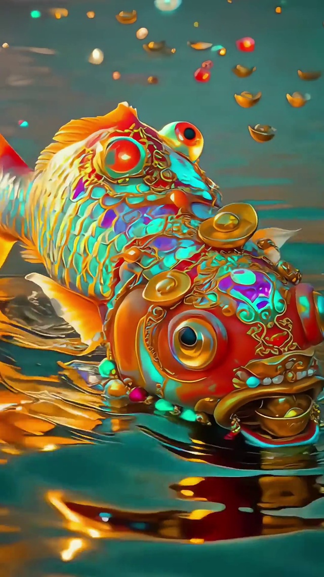 彩色好运锦鲤②