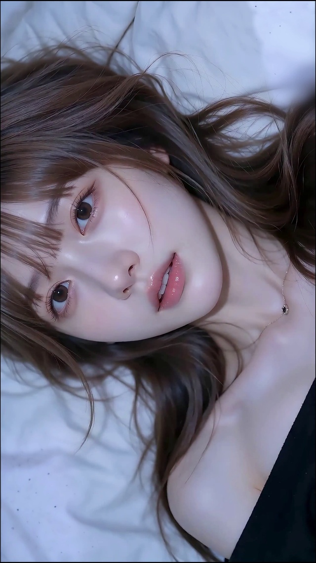 日系初恋感清纯美女特写