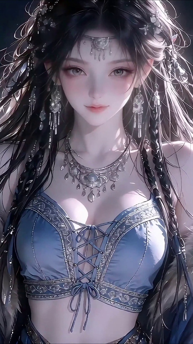 异域风情美少女